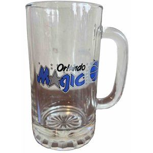 Orlando Magic NBA Basketball Logo Glass Beer Mug Stein